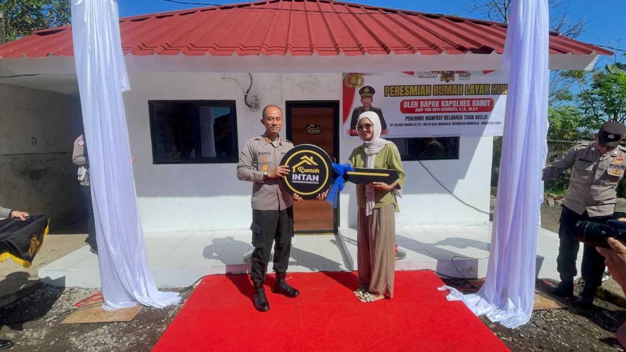 Polres Garut Bangun Rumah Layak Huni Ketiga, Harapan Baru bagi Warga Wanaraja